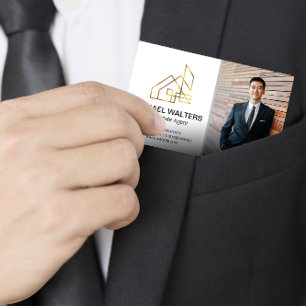 Real Estate Agent   Custom Pic Business Man Card