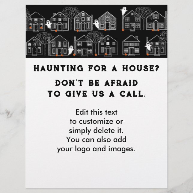 Real Estate Agent Flyer (Front)