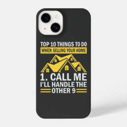 Real Estate Agent Funny Quote  iPhone 14 Case