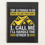 Real Estate Agent Funny Quote   Planner<br><div class="desc">Unique real estate agent motivational card showing motto 'Real estate is my hustle'. Makes a great gift for every realtor and hard working person and every loved one. Purchase yours today. Amazing real estate gift idea on birthday or christmas.</div>