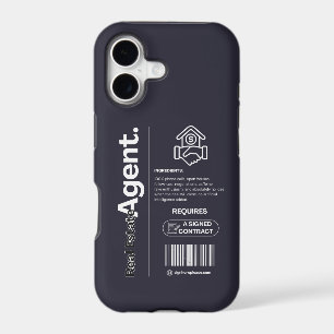 Real Estate Agent – Funny Work Humor, Office Gift iPhone 17 Case