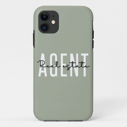 Real Estate Agent  Gifts for Realtor iPhone 11 Case