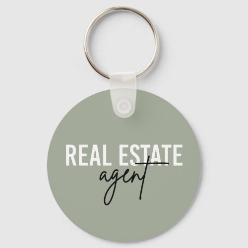 Real Estate Agent  Gifts for Realtor Keychain