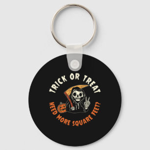 Real Estate Agent Halloween Trick Or Treat Need Mo Keychain