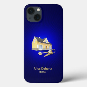 Real Estate Agent Home Keys iPhone 13 Case