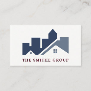 Real Estate Agent Homes Real Estate Logo Business Card