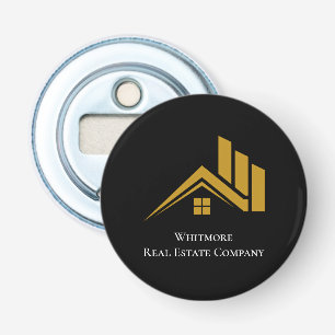 Real Estate Agent House Business Bottle Opener