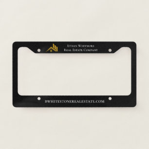 Real Estate Agent House Business License Plate Frame