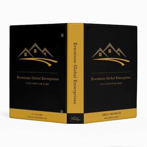 Real Estate Agent House Business Mini Binder