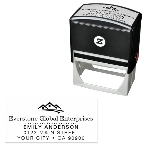 Real Estate Agent House Business Self-inking Stamp