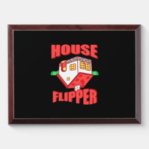 Real Estate Agent House Flipper Award Plaque