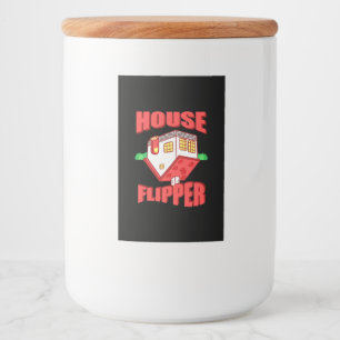Real Estate Agent House Flipper Food Label