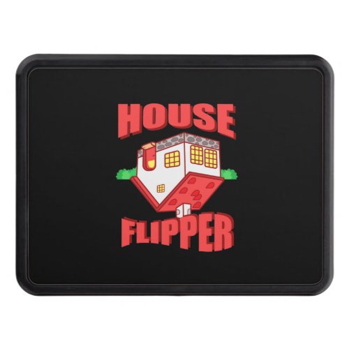 Real Estate Agent House Flipper Hitch Cover