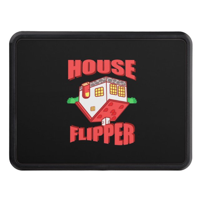 Real Estate Agent House Flipper Hitch Cover (Front)