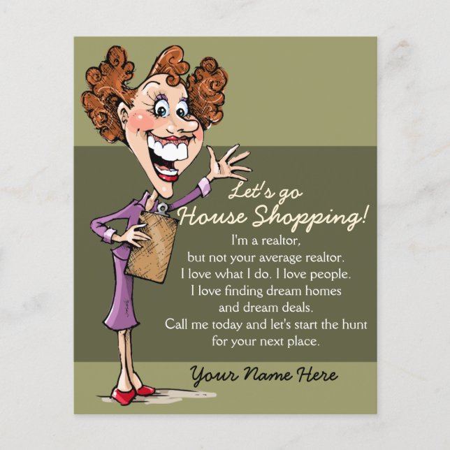 Real Estate Agent House Sales flyer (Front)