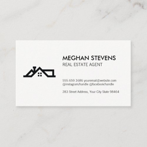 Real Estate Agent Icon Appointment Card