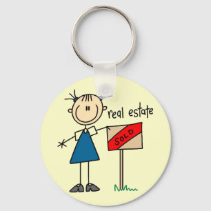 Real Estate Agent Keychain
