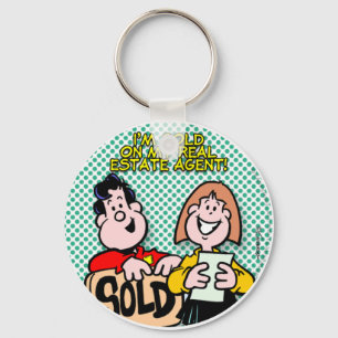 Real Estate Agent Keychain