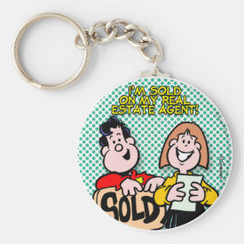 Real Estate Agent Keychain