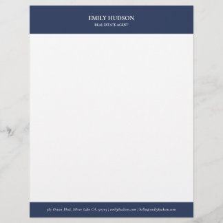 Real Estate Agent Letterhead