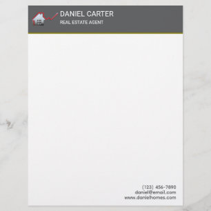 Real Estate agent Letterhead