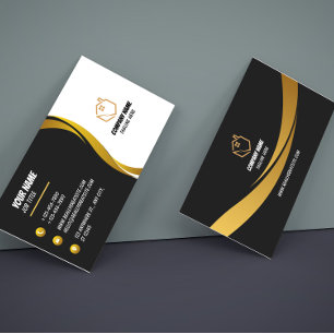 Real Estate Agent Luxury Business Card