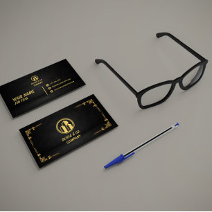 Real Estate Agent Luxury Business Card