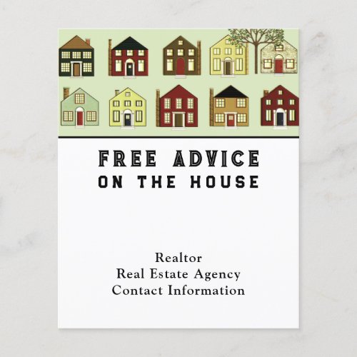 Real Estate Agent Marketing Flyer