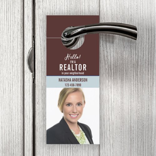 Real Estate Agent Marketing Just Sold Homes Door Hanger