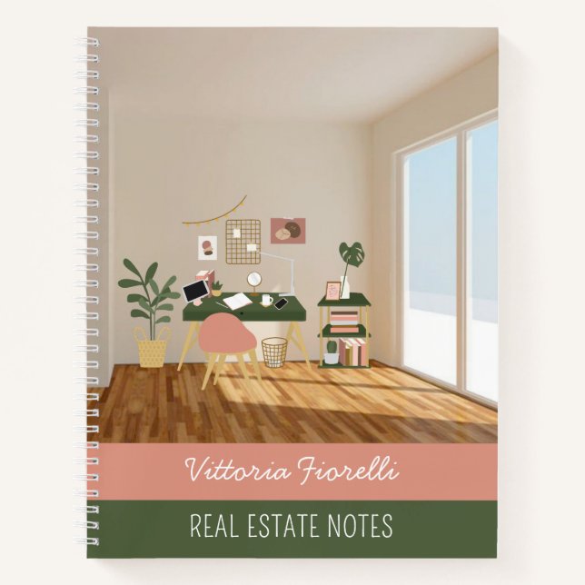 Real Estate Agent Notes Personalized Notebooks (Front)