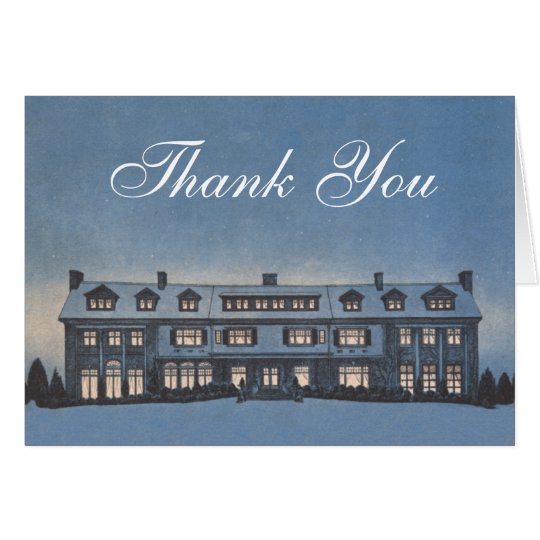 Real Estate Agent or Mortgage Broker Thank You Card