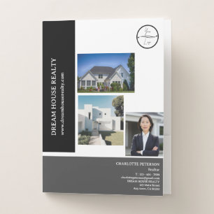 Real Estate Agent or Realtor Presentation Folders