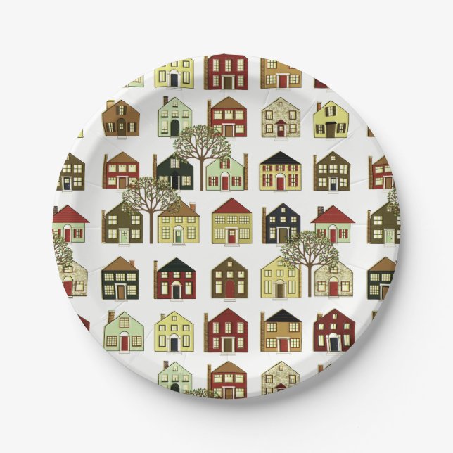 Real Estate Agent Paper Plates (Front)