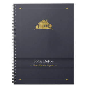Real Estate Agent   Perfect House Notebook