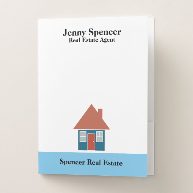 Real Estate Agent Pocket Folder (Front)