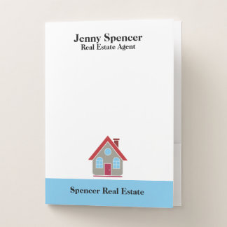 Real Estate Agent Pocket Folder