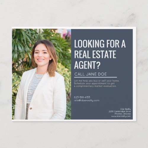 Real Estate Agent Postcard Promotion