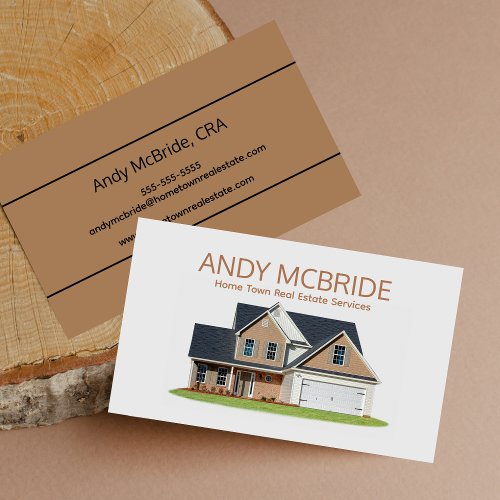 Real Estate Agent Professional Reality Sales  Business Card