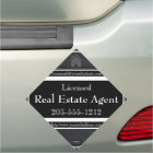 Real Estate Agent Promotional Auto Magnet HAMbyWG