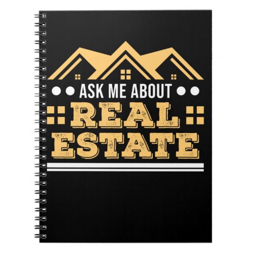 Real Estate Agent Property Love Notebook