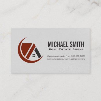 Real Estate Agent | Property Manager | Invesments Business Card by lovely_businesscards at Zazzle