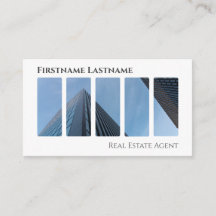 Real estate agent QR-Code modern office buildings