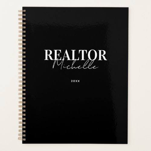 Real Estate Agent Realtor Appointment Book Planner