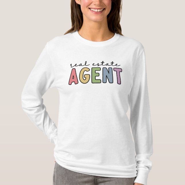 Real Estate Agent | Realtor Gifts T-Shirt (Front)