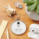 Real Estate Agent Realtor Name Sold By  Keychain<br><div class="desc">A modern real estate "Sold By" keychain design featuring a classy black and gold image of a house,  the words "Sold By" and the realtor name monogram. A lovely real estate customer gift for closing of a house. A great way to promote your real estate service.</div>