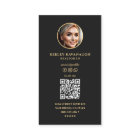 Real Estate Agent Realtor Photo Modern Black