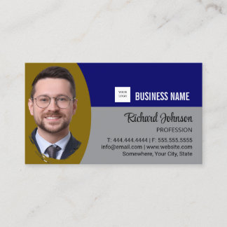 Real Estate Agent Realtor Professional Photo Business Card