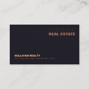 Real Estate Agent Realty Property Business Card