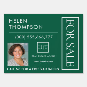 Real Estate Agent Sign Custom Selling House Market