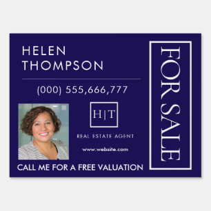 Real Estate Agent Sign Custom Selling House Market